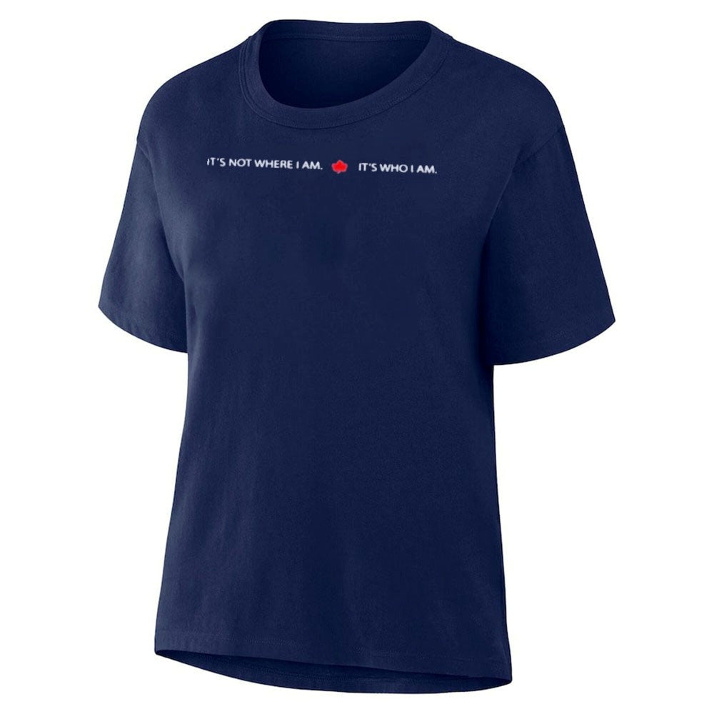 It’s Not Where I Am Canada It’s Who I Am Shirt