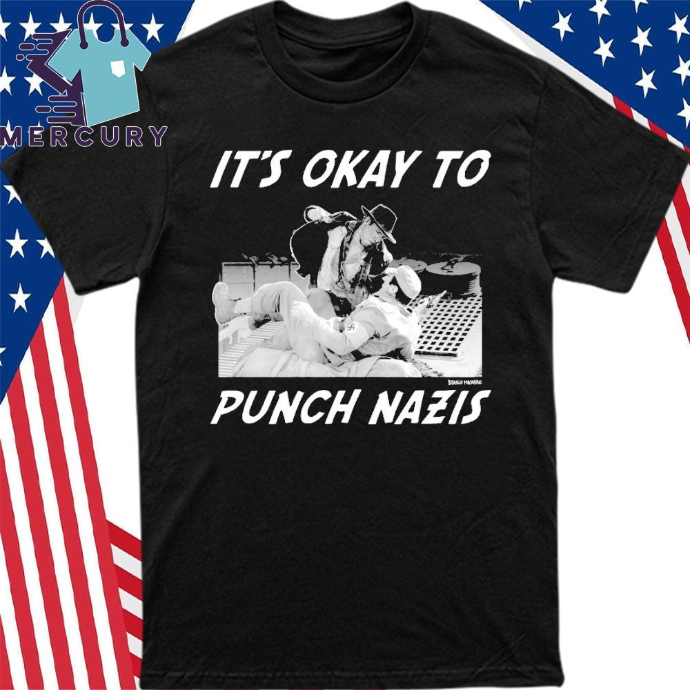 It’s Okay To Punch Nazis Diablo Macabre Shirt