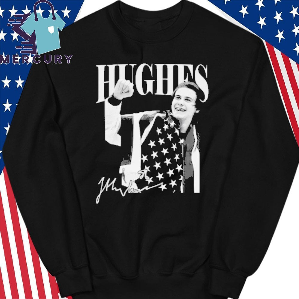 Jack Hughes Golden Goal Usa Hockey Retro Vintage Shirt