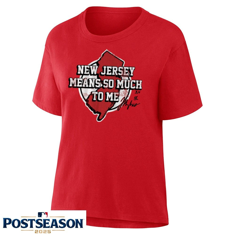 Jack Hughes New Jersey Means So Much To Me Shirt