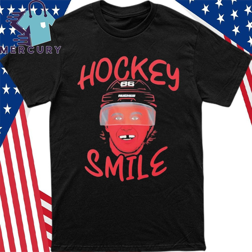 Jack Hughes Team USA Hockey Smile Shirt