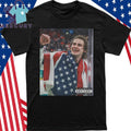 Jack Hughes USA Hockey Gold Medal Shirt