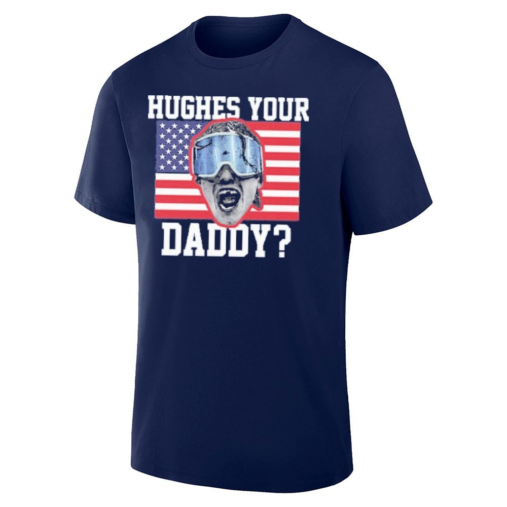 Jack Hughes USA Hockey Hughes Your Daddy Shirt