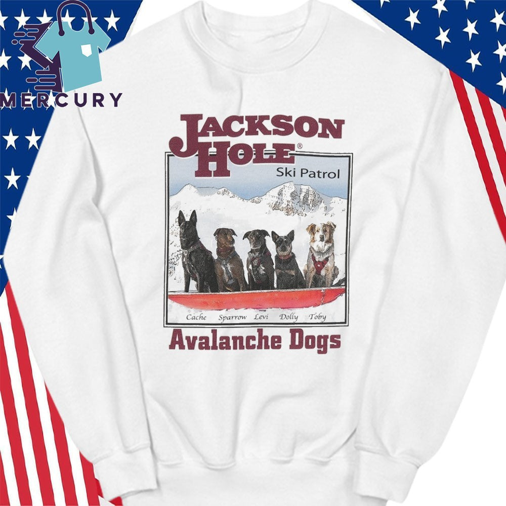 Jackson Hole Ski Patrol Avalanche Dogs Shirt
