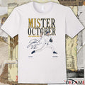 Jacob Misiorowski Mis-ter October Milwaukee Brewers MLB Signature t-shirt