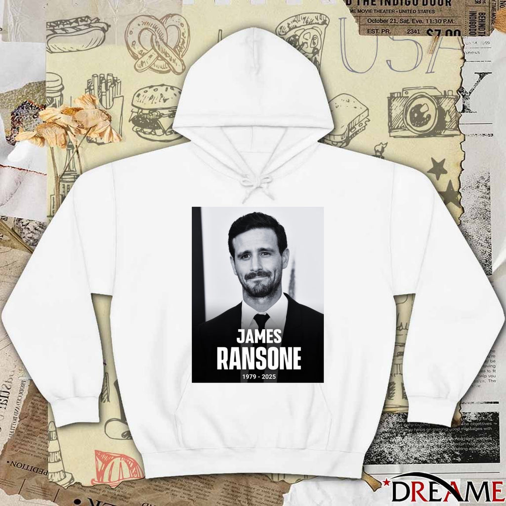 James Ransone Has Passed Away At The Age Of 46 1979 – 2025 Poster t-shirt
