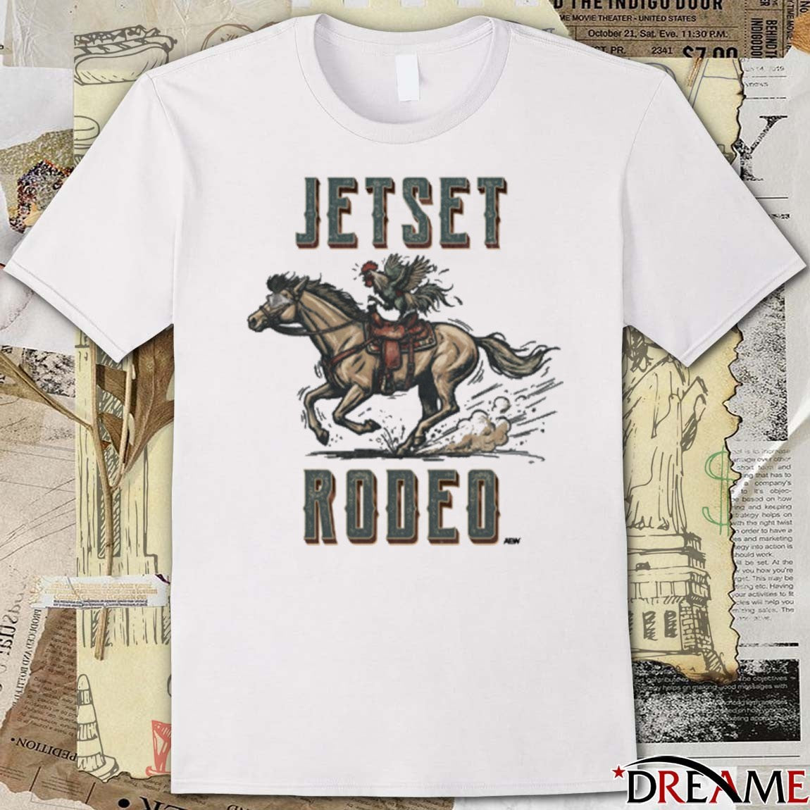 Jetset Rodeo – Ride It AEW 2026 t-shirt