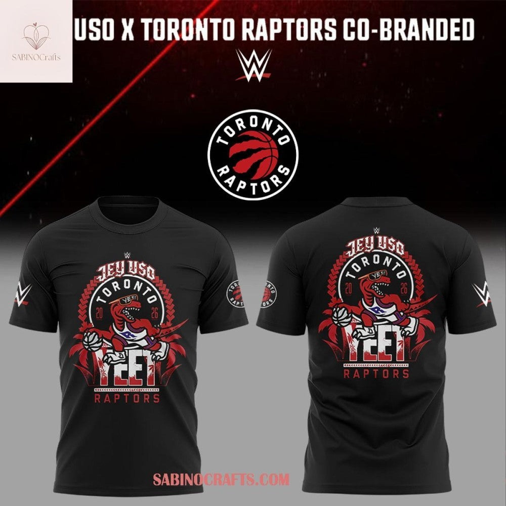 Jey Uso x Toronto Raptors YEET Raps 2026 Co-branded Shirt
