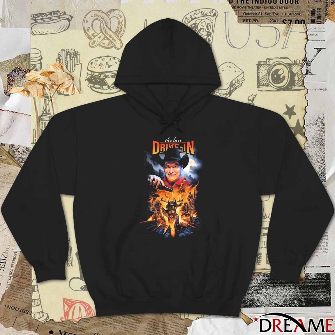 Joe Bob Briggs X GWAR Halloween 2025 t-shirt