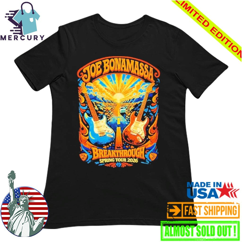 Joe Bonamassa 2026 U.S. Spring Tour Shirt