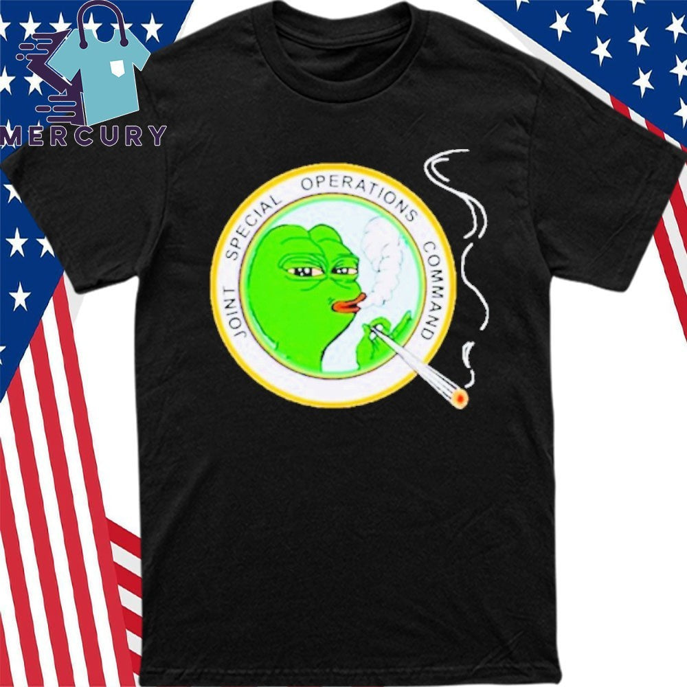Joint Special Operations Command Sad Pepe Parody Shirt