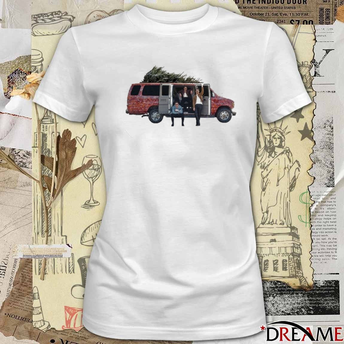 Jonas Brothers Christmas Van 2025 t-shirt