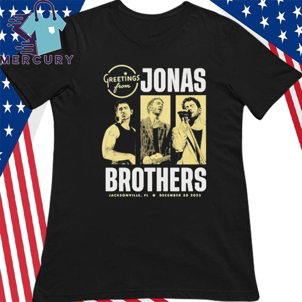 Jonas Brothers Dec 30 2025 Jacksonville Shirt