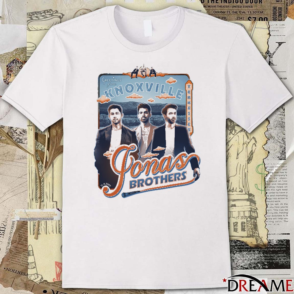 Jonas Brothers Greetings From Knoxville TN 2025 t-shirt