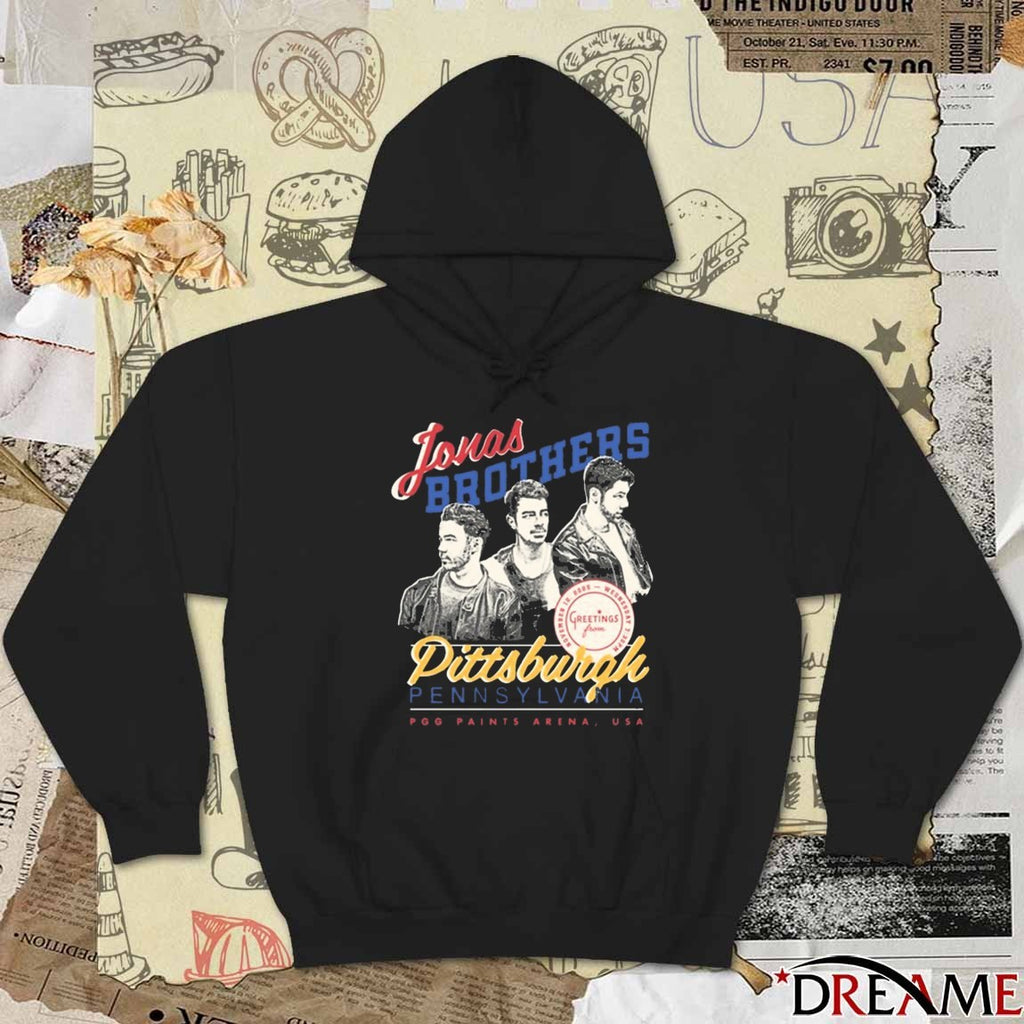 Jonas Brothers November 12 2025 Pittsburgh, PA PPG Paints Arena USA t-shirt