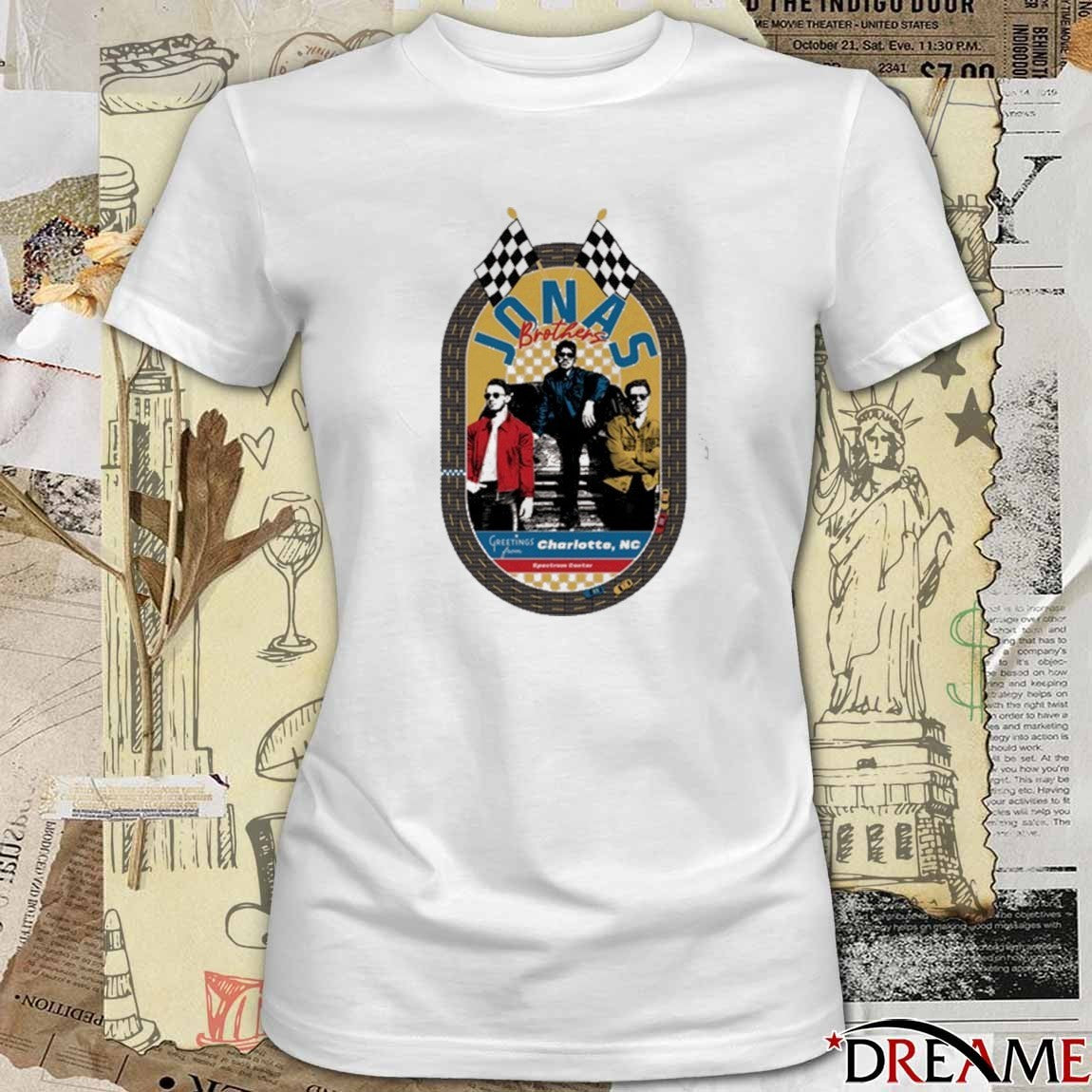 Jonas Brothers Spectrum Center Charlotte NC November 5 2025 t-shirt