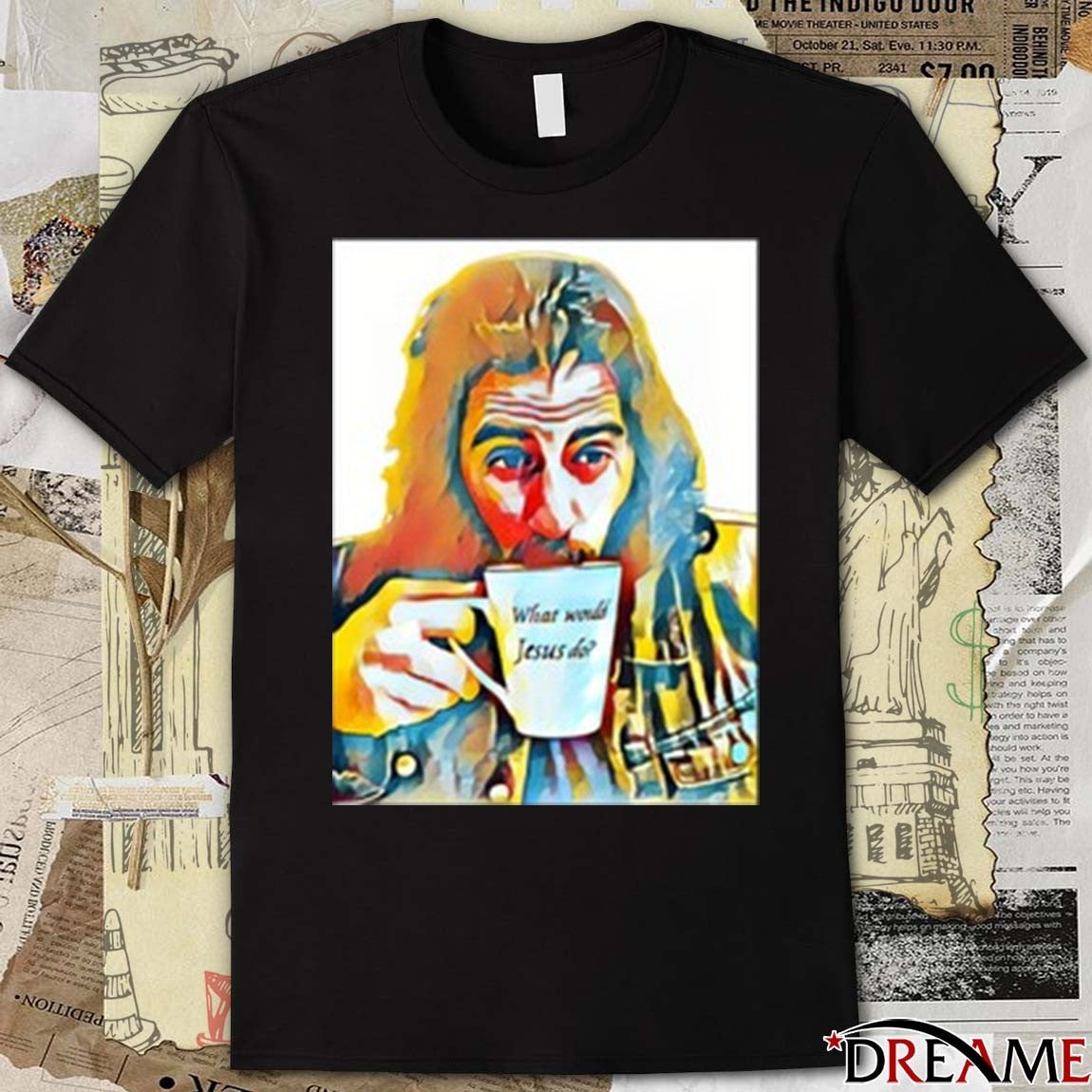 Jonathan Roumie Wwjd Color What Would Jesus Do t-shirt