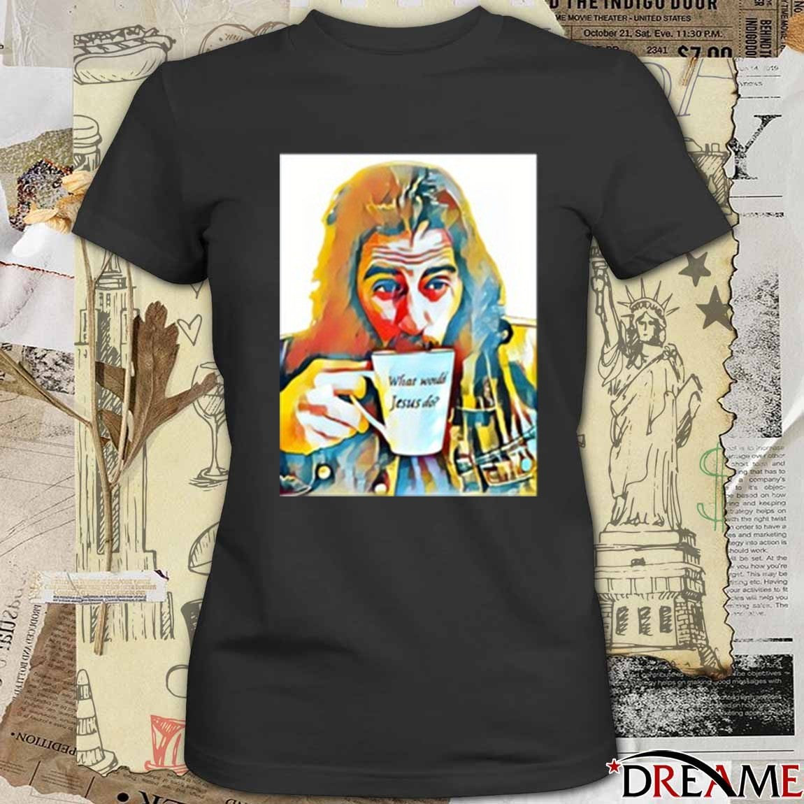 Jonathan Roumie Wwjd Color What Would Jesus Do t-shirt