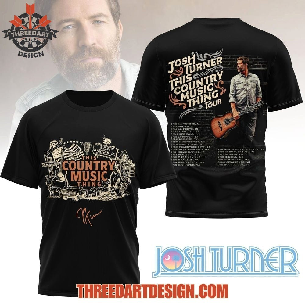 Josh Tunrner This Country Music Thing Tour 2026 Shirt