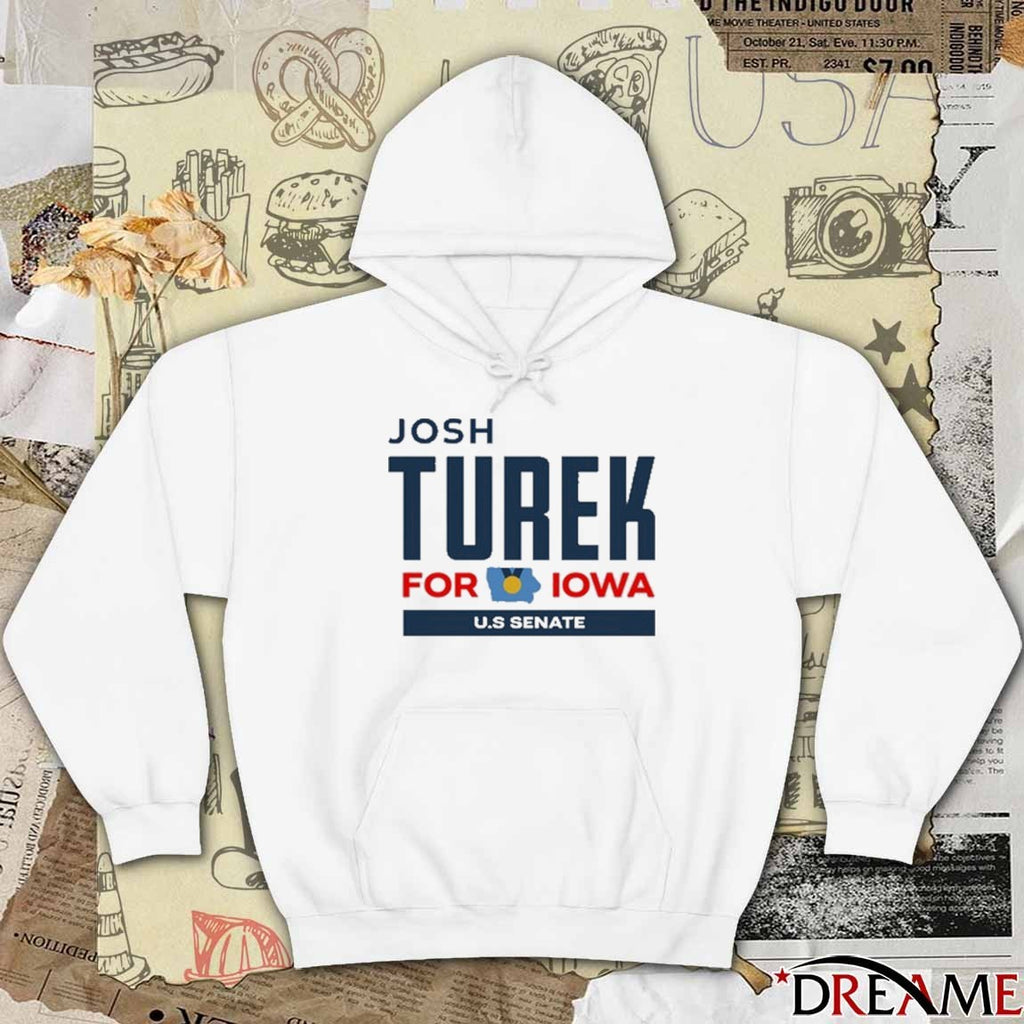 Josh Turek For Iowa U.S Senate Logo t-shirt