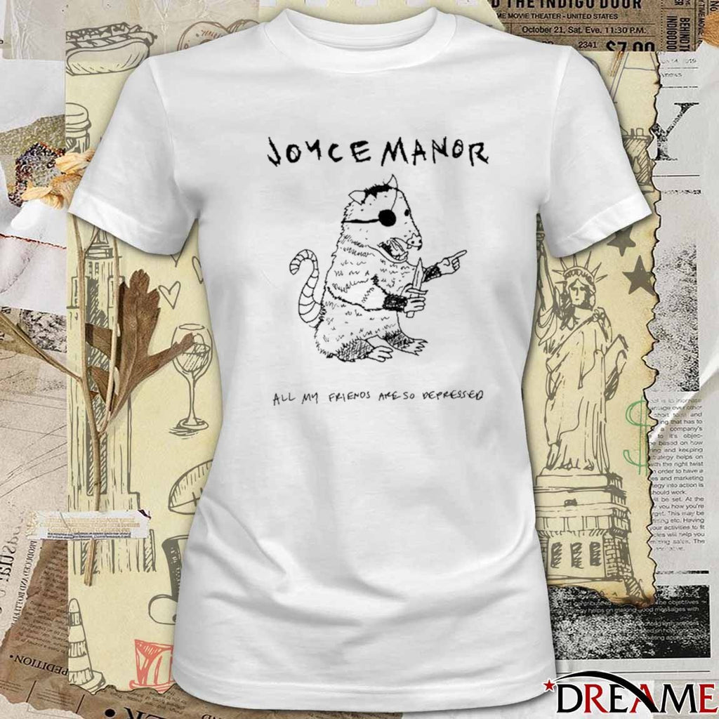Joyce Manor All My Friends Are So Depressed Painting t-shirt