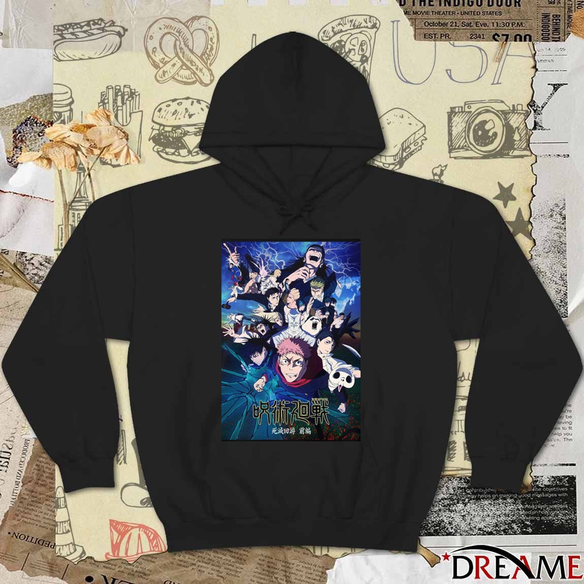 Jujutsu Kaisen Season 3 New Key Visual The Culling Game Poster t-shirt
