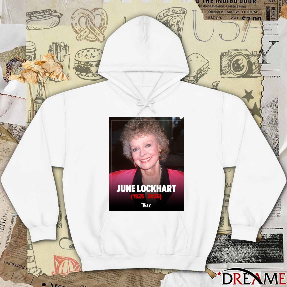 June Lockhart A Legendary Television Actress Of The 1950s ’60s And ’70s Has Died 1925 – 2025 Poster t-shirt