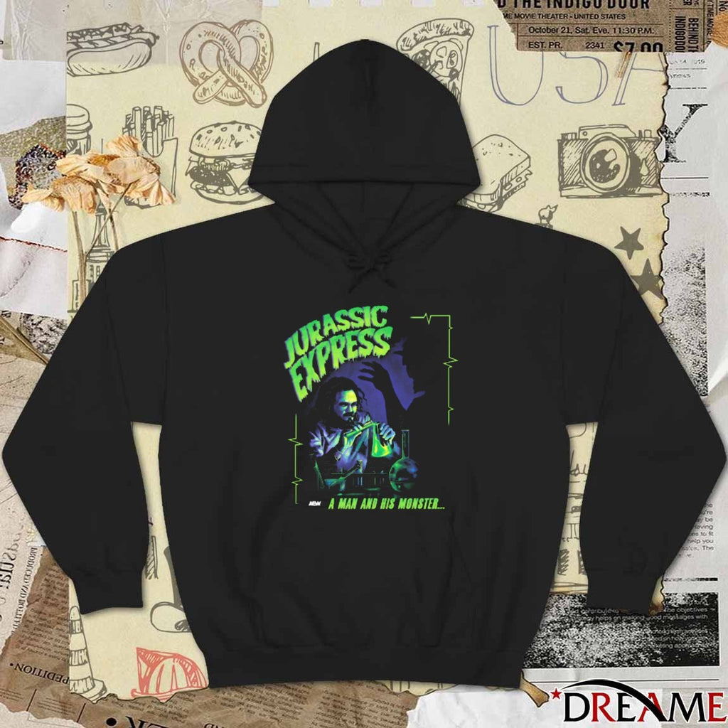 Jurassic Express It’s Alive A Man And His Monster AEW 2025 t-shirt