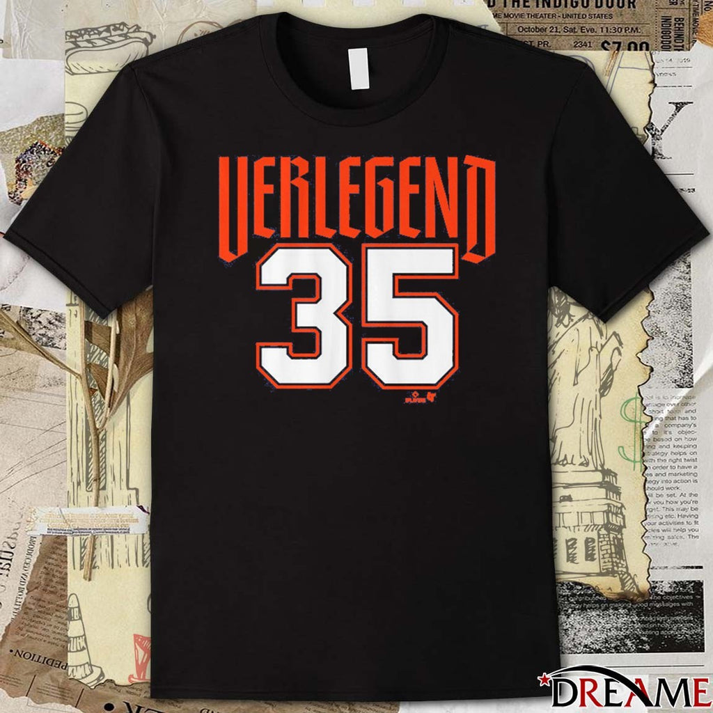 Justin Verlander 35 Detroit Tigers MLB Verlegend t-shirt