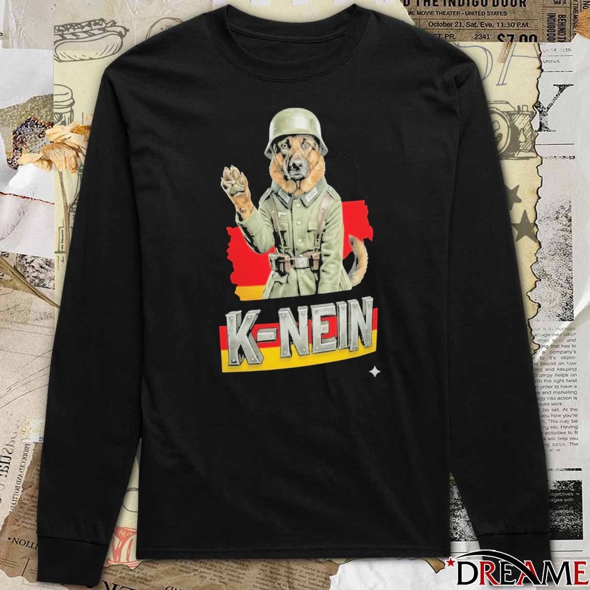 K-Nein German Shepherd Dog Meme t-shirt