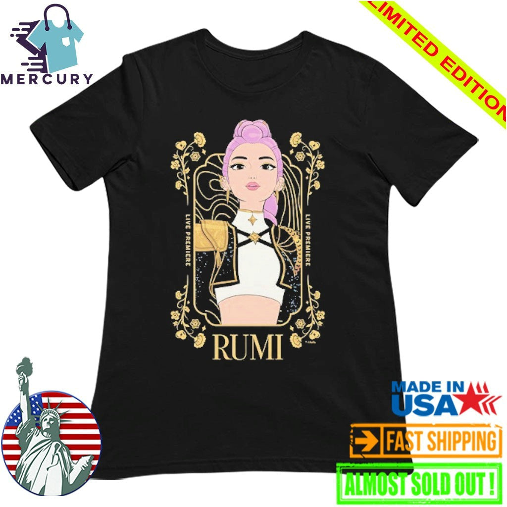 KPop Demon Hunters Rumi Golden Shirt