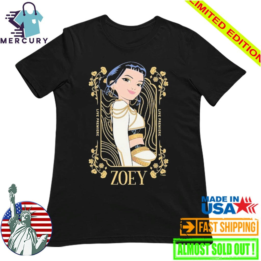 KPop Demon Hunters Zoey Golden Shirt