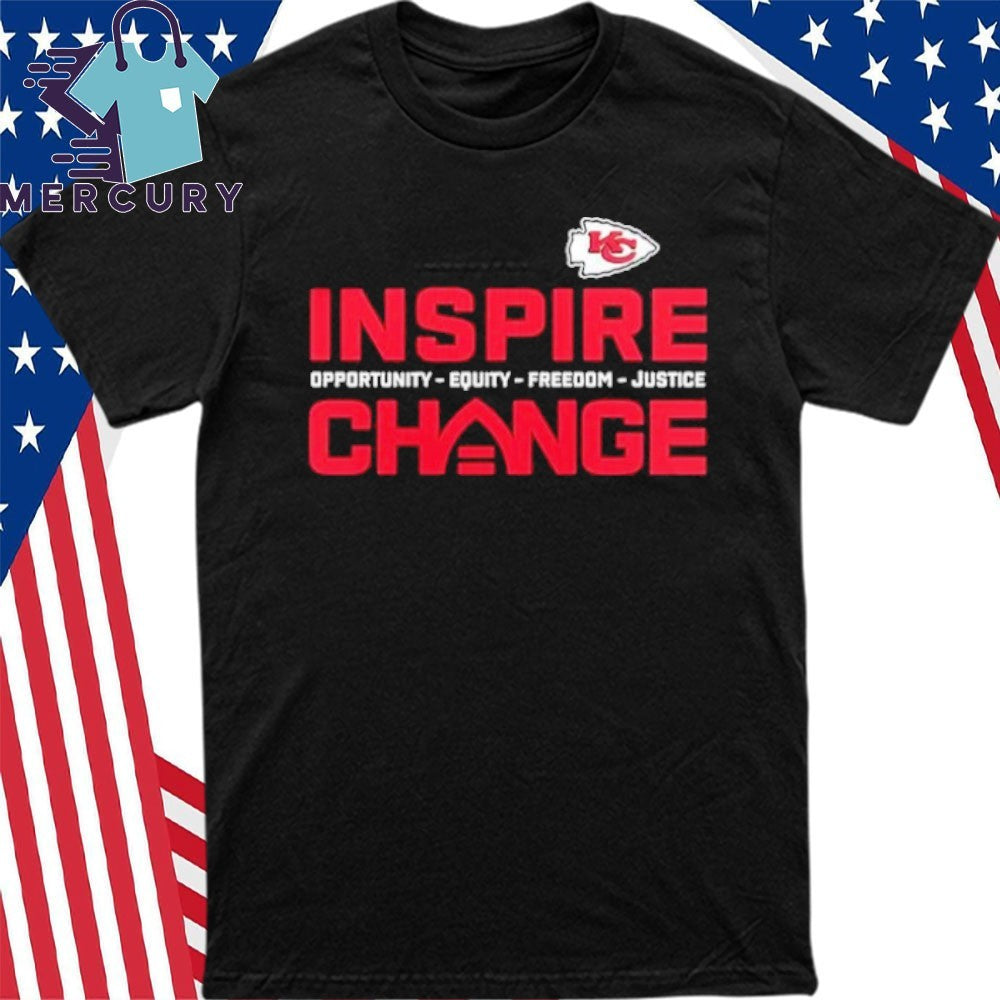 Kansas City Chiefs Inspire Change Freedom Justice Shirt