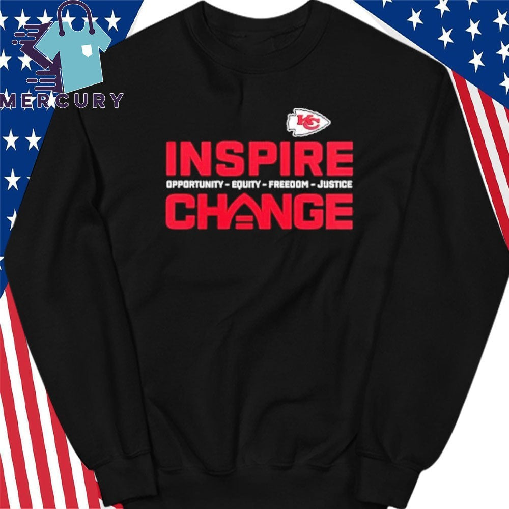 Kansas City Chiefs Inspire Change Freedom Justice Shirt