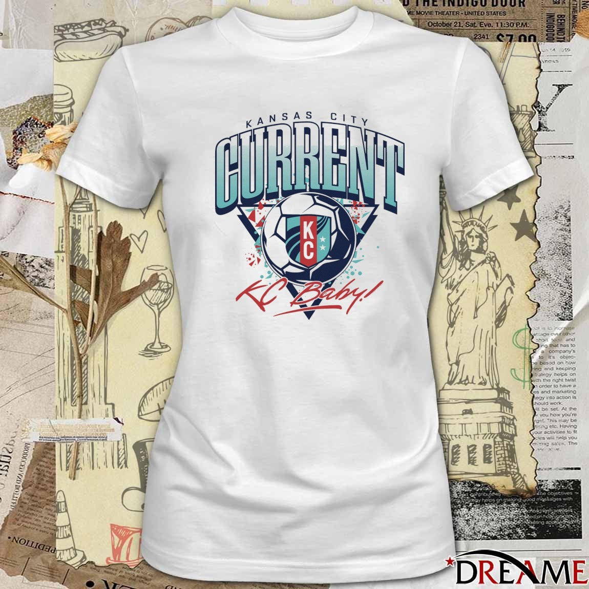 Kansas City Current KC Baby 2025 t-shirt