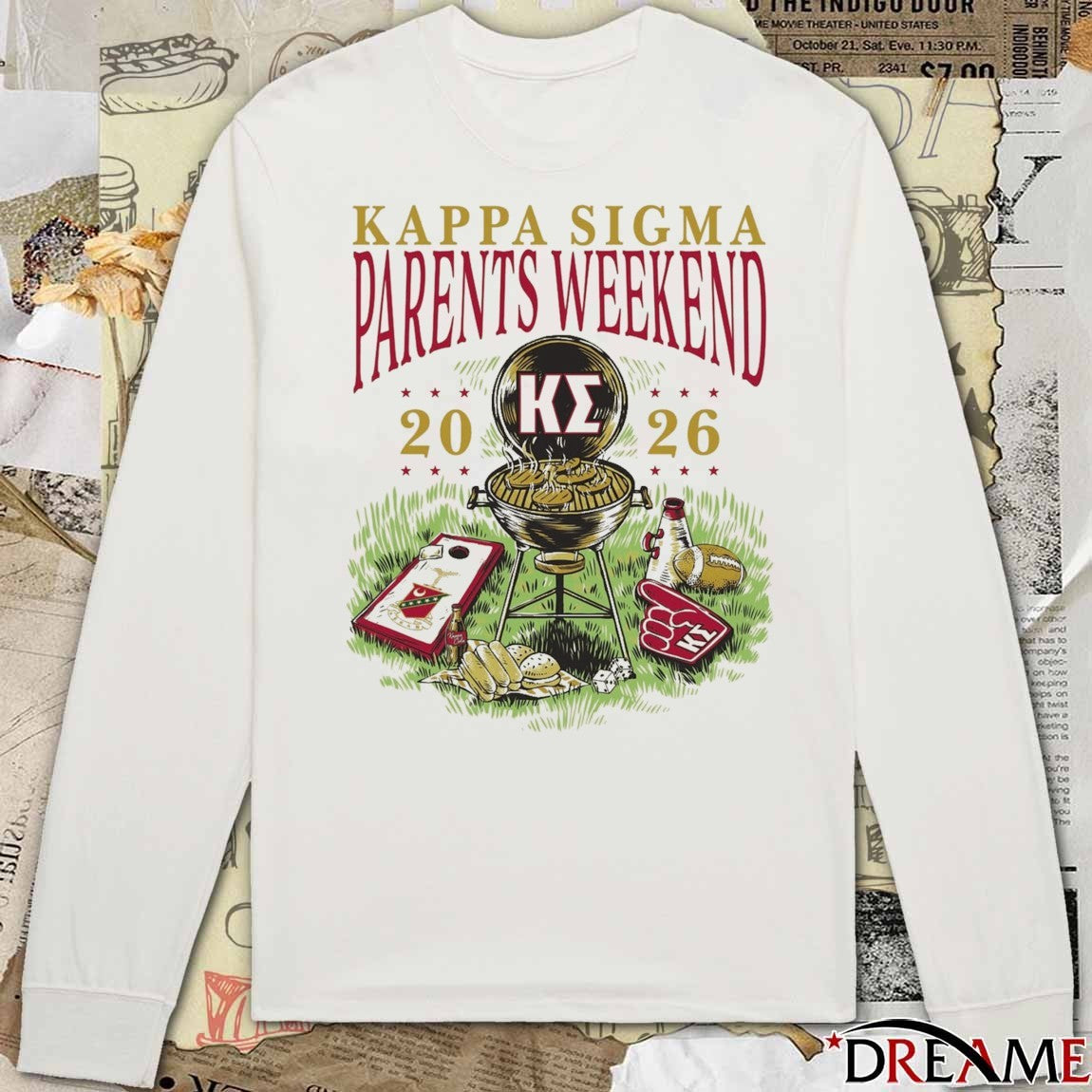 Kappa Sigma Parents Weekend 2026 t-shirt