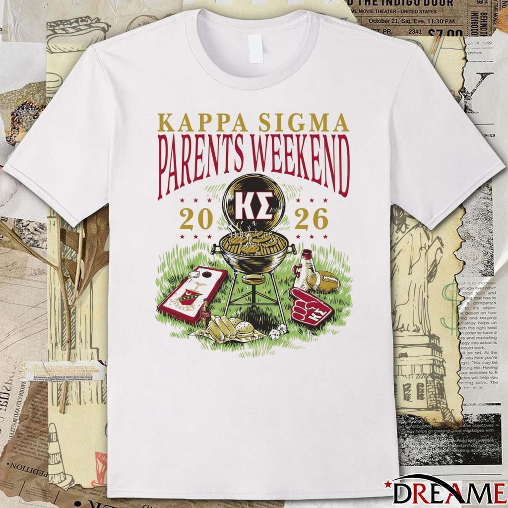 Kappa Sigma Parents Weekend 2026 t-shirt