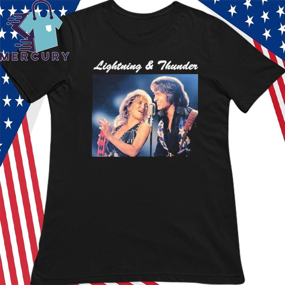 Kate Hudson Hugh Jackman Lightning and Thunder Shirt
