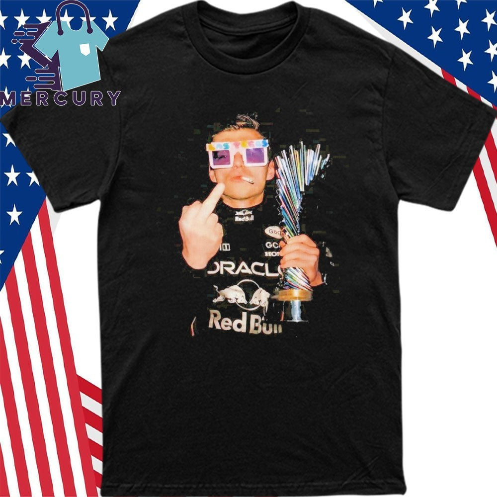 Kelly Piquet Getting Max Verstappen Shirt