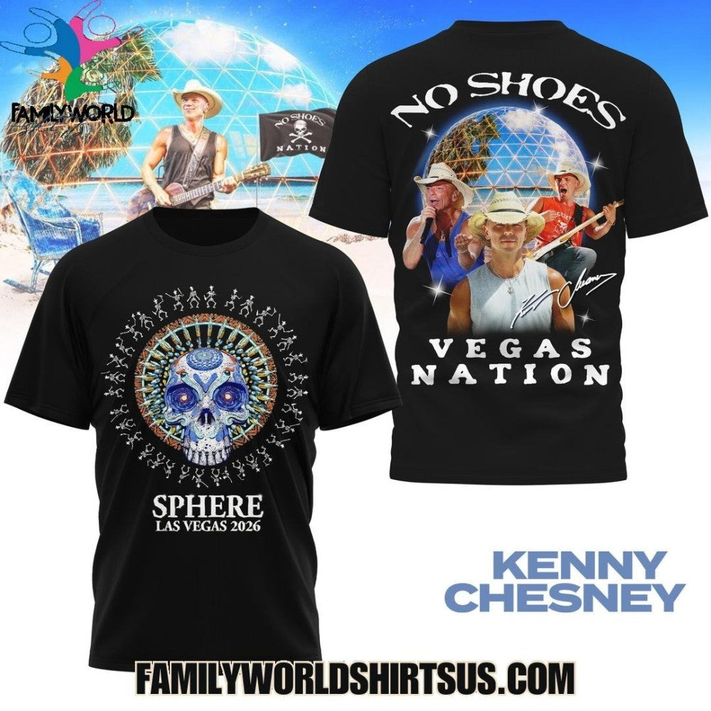 Kenny Chesney Sphere Las Vegas 2026 Shirt