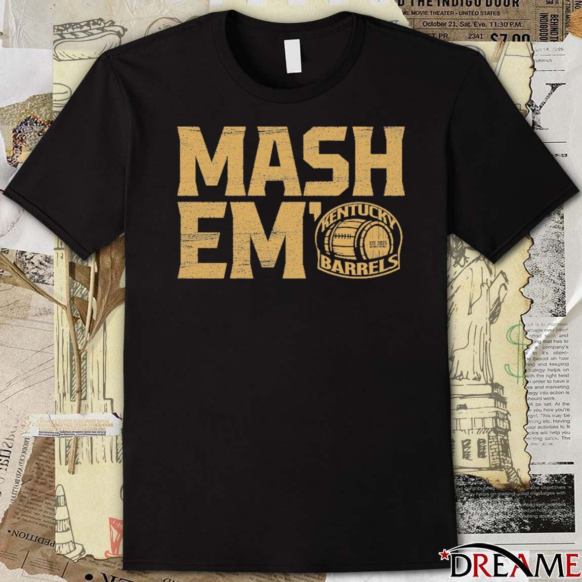 Kentucky Barrels Mash Em’ 2026 t-shirt