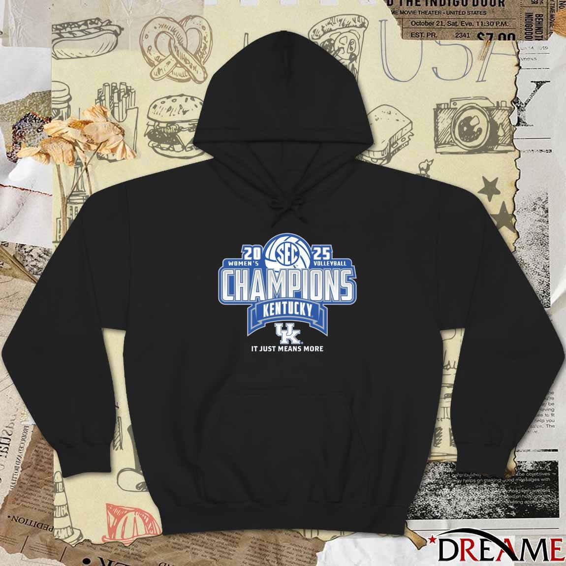 Kentucky Wildcats 2025 SEC Volleyball Regular Season Champions It Just Means More Locker Room t-shirt