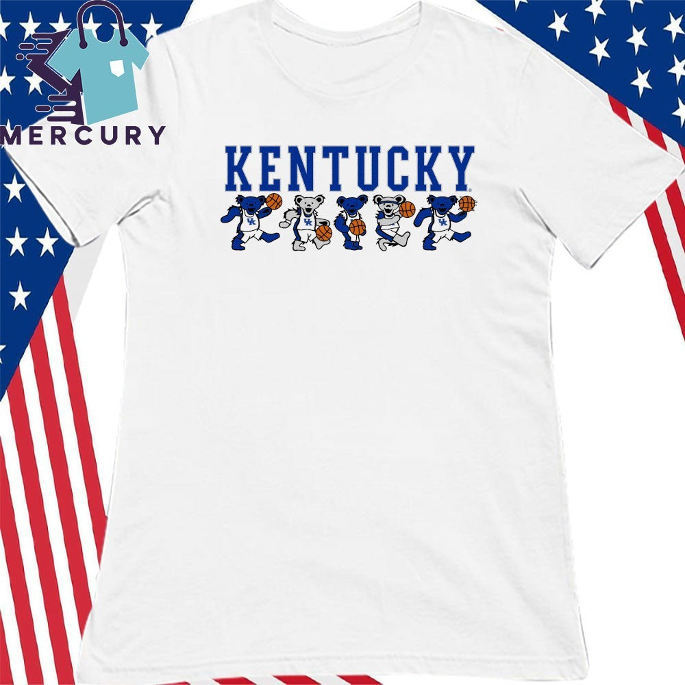 Kentucky x Grateful Dead Basketball Bears Shirt