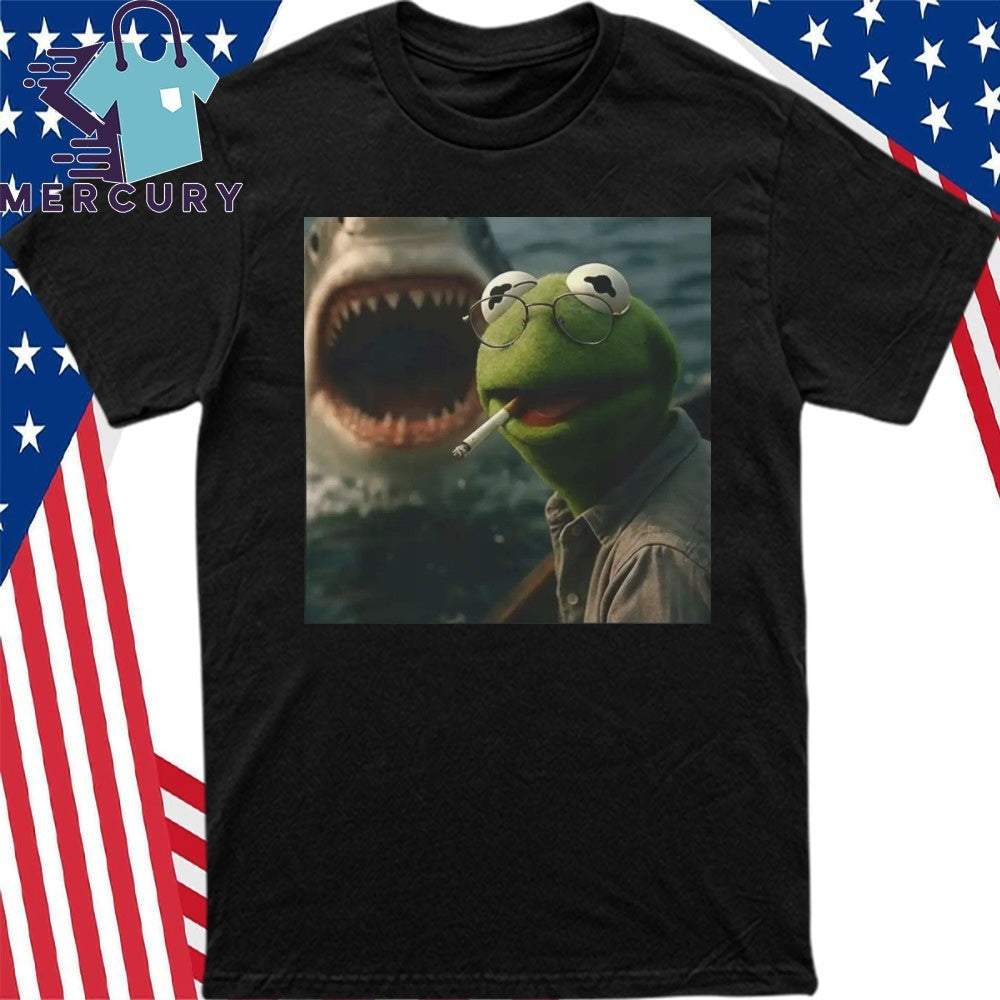 Kermit The Frog Smoking Meme Shirt