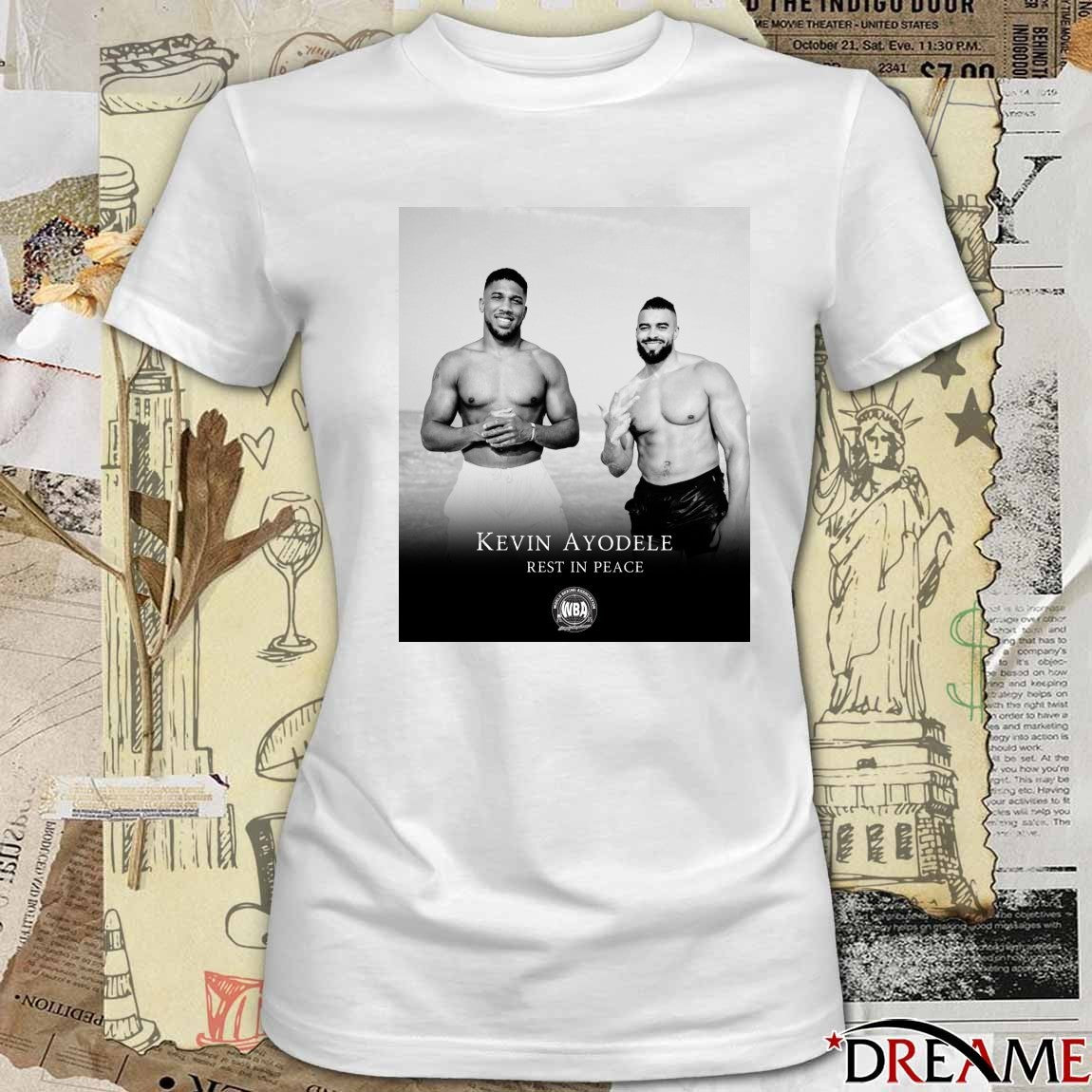 Kevin Ayodele and Sina Ghami Rest In Peace 2025 Poster t-shirt
