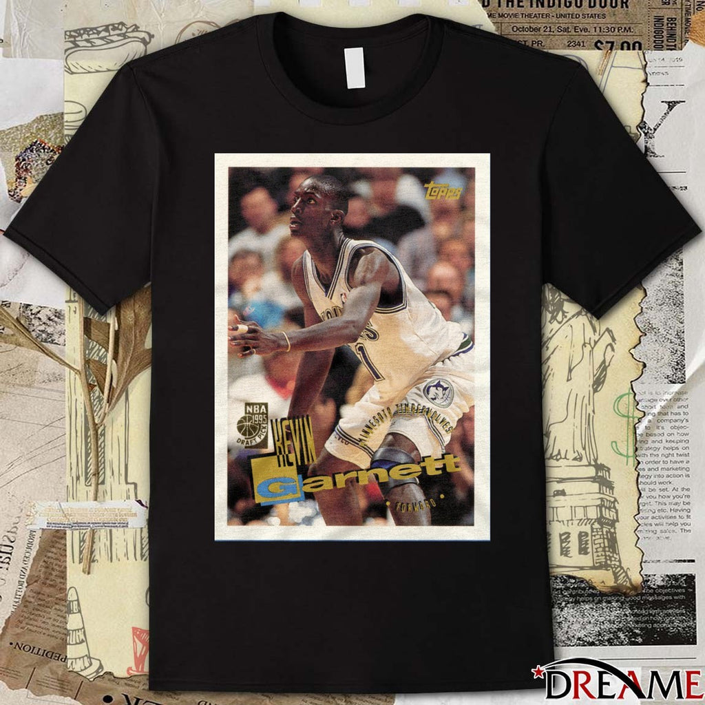 Kevin Garnett Minnesota Timberwolves 2026 NBA Basketball Topps Trading Card Player t-shirt