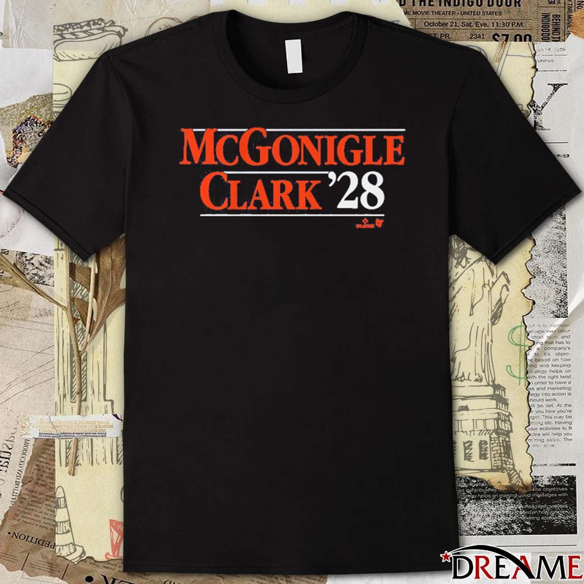 Kevin McGonigle-Max Clark ’28 Detroit Tigers Baseball t-shirt