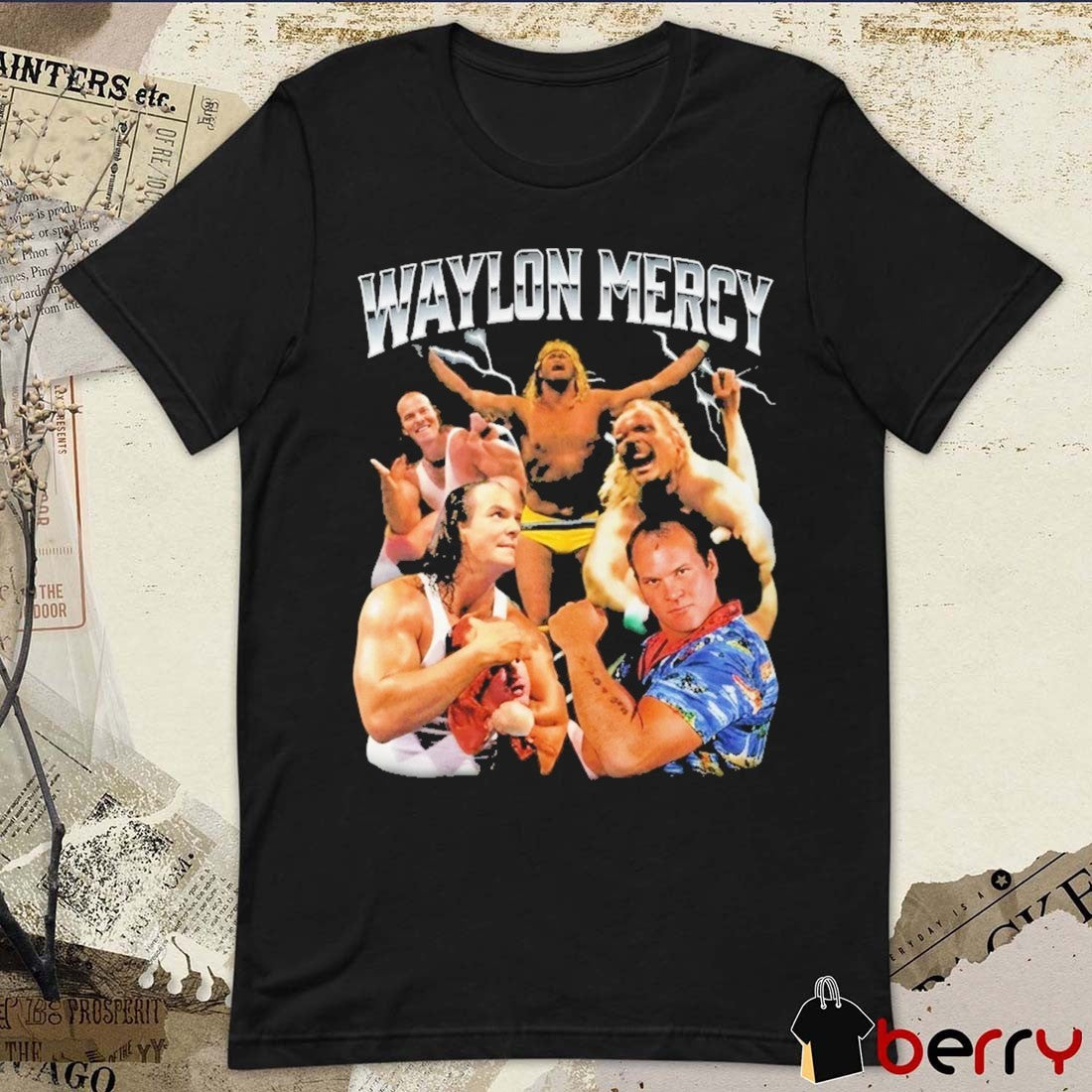 Kevin Owens Wearing Waylon Mercy 2026 t-shirt