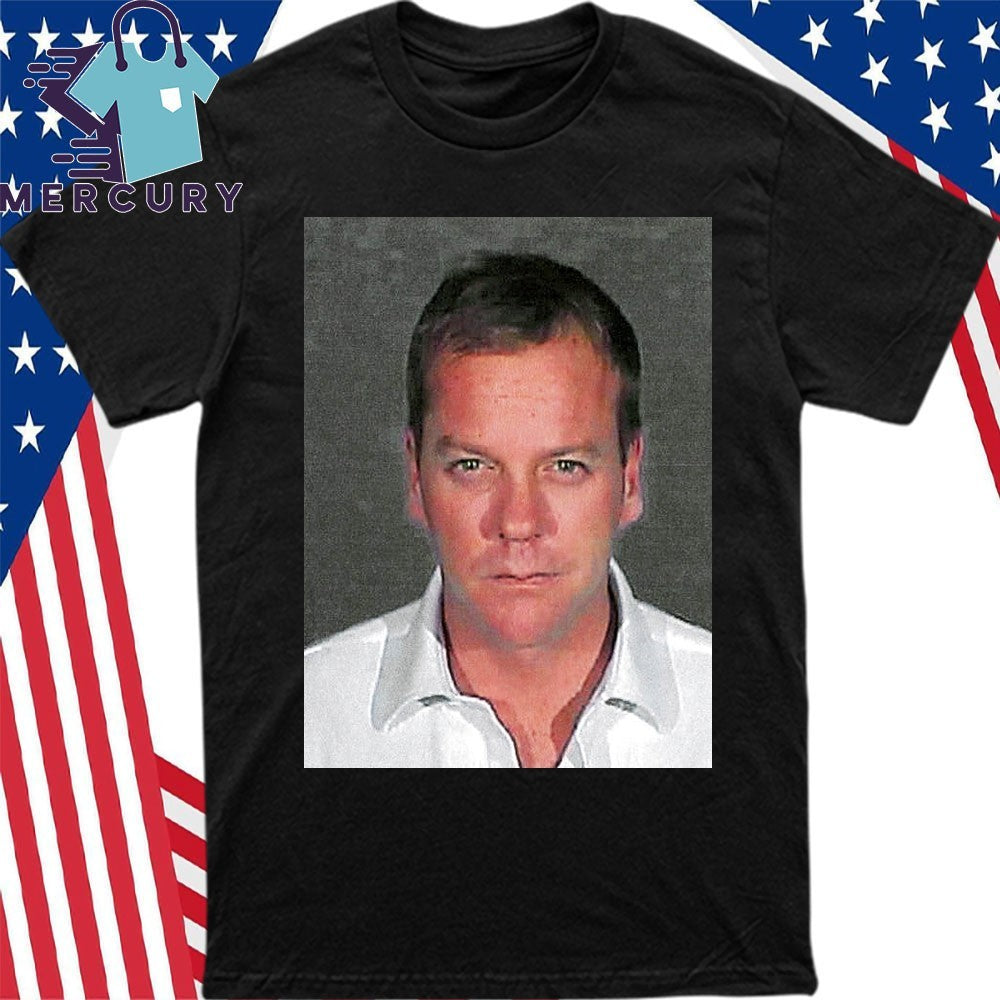 Kiefer Sutherland Mugshot Shirt