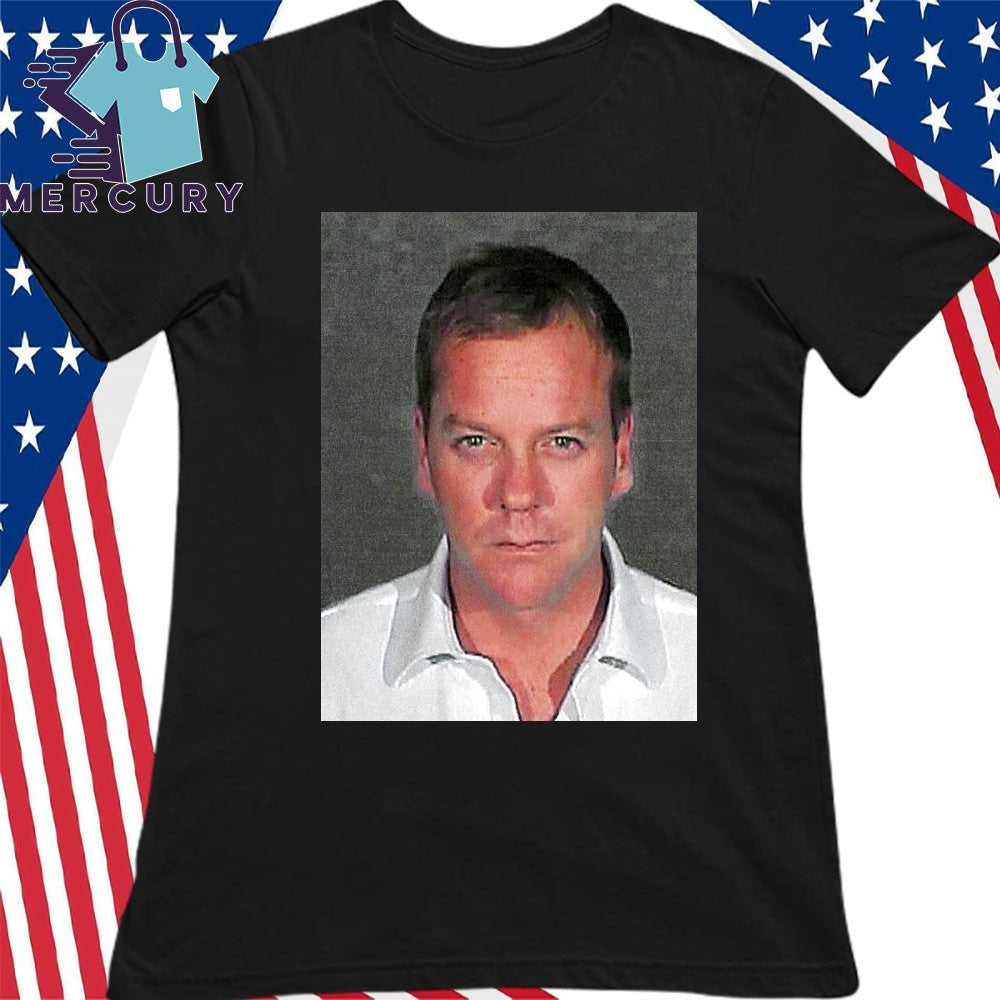 Kiefer Sutherland Mugshot Shirt